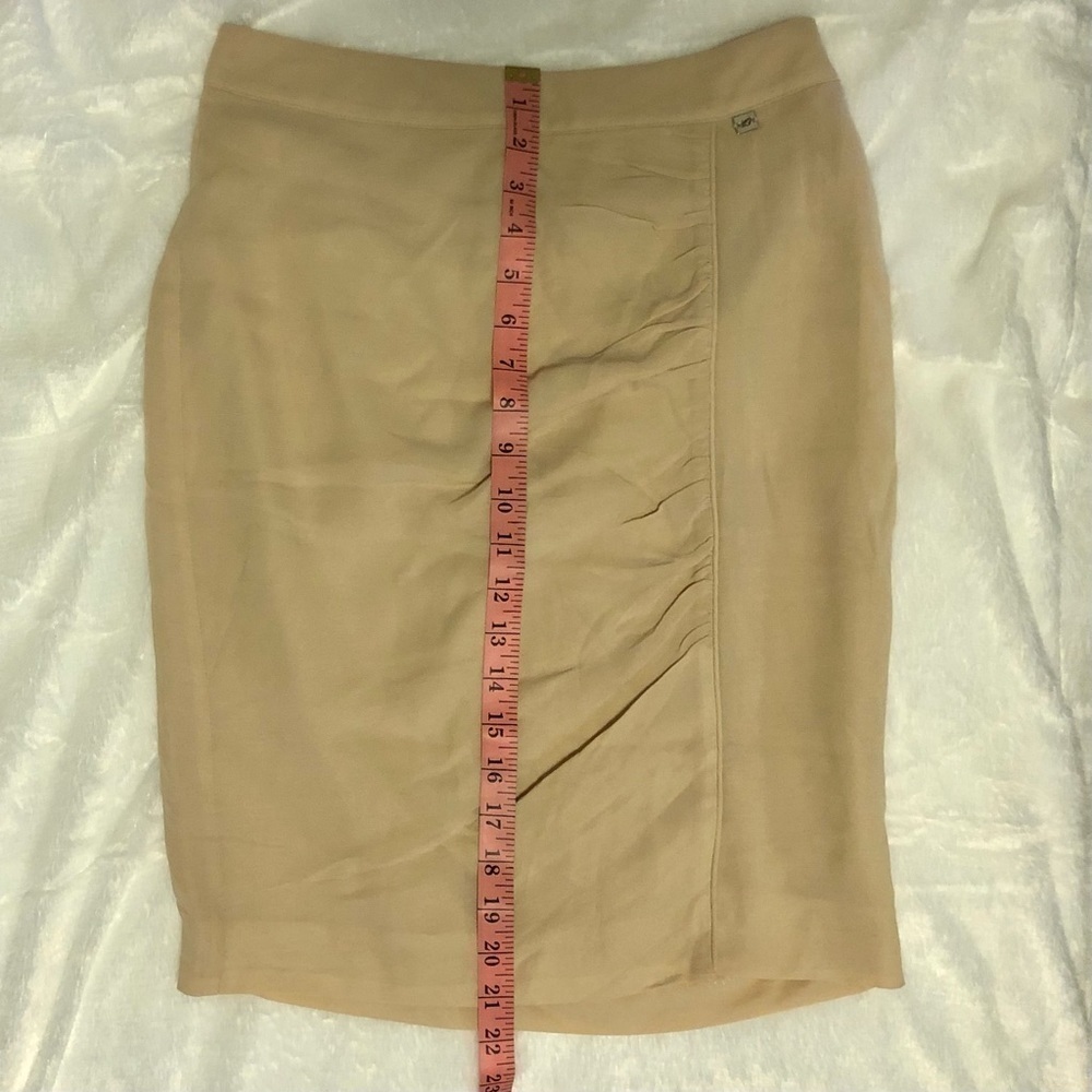 Apart Tan Pencil Skirt Size 4 - Picture 4 of 11